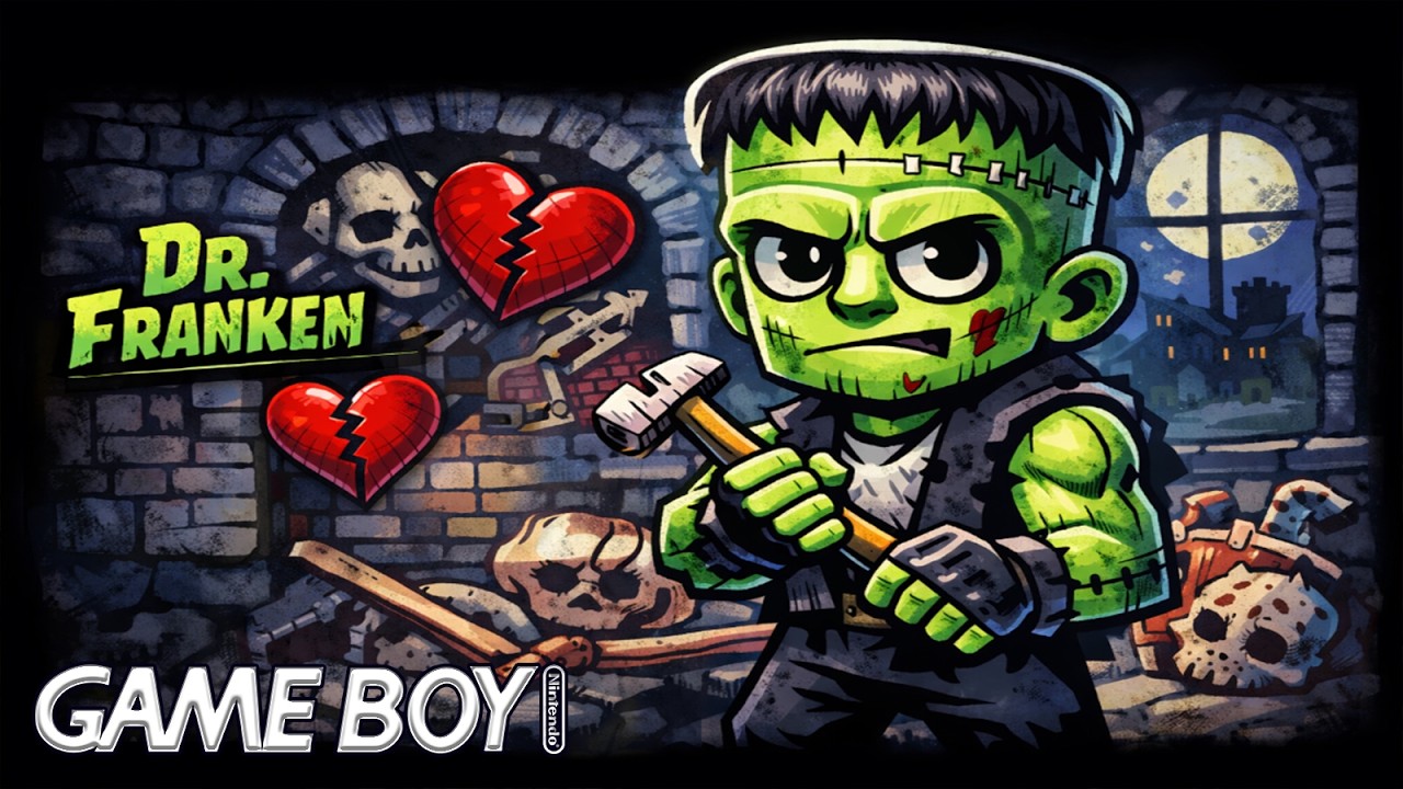 Dr. Franken (Game Boy) — збираю кохання по частинах 🧟‍♂️