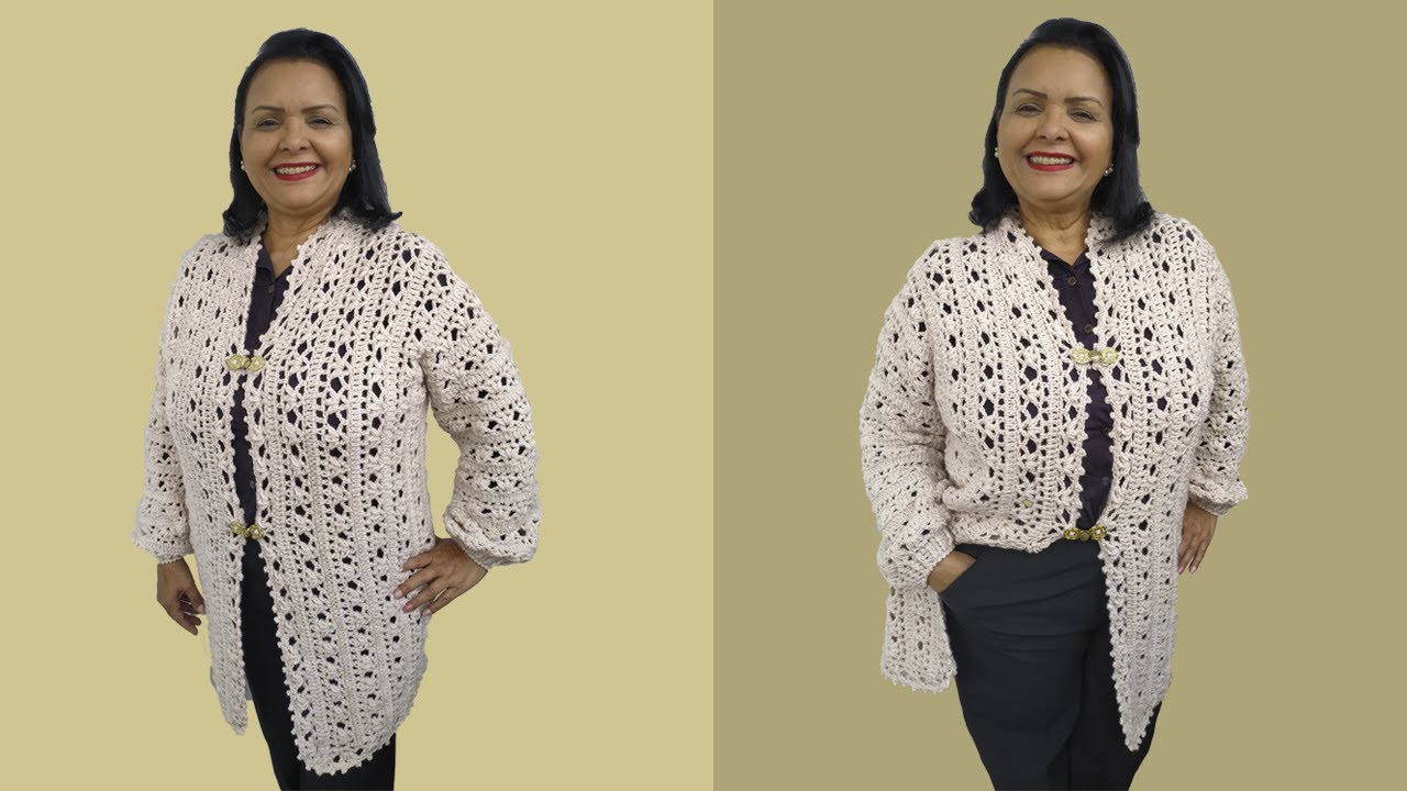Cardigan Jasmin por Noemi Fonseca
