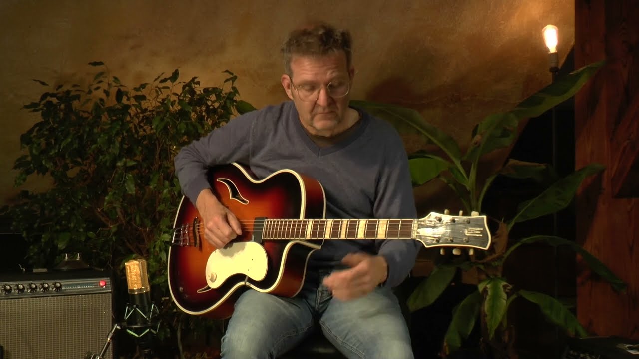 Arthur Lang STDO archtop guitar from c. 1958 presented by Vintage Guitar Oldenburg and Martin Flindt