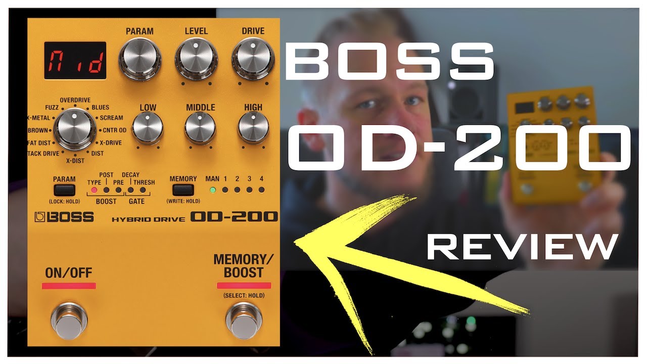 #REVIEW 4 BOSS OD-200: Boost-Sensation! (german) - Funktionen, Tutorial, Sounds - Tobias Mertens
