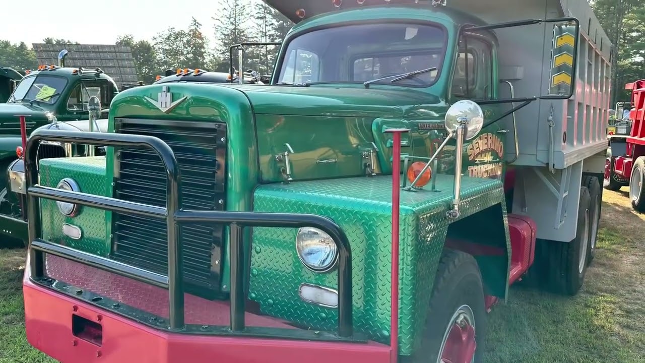 Barrington NH Antique Truck Show Photos Video 8/17/25