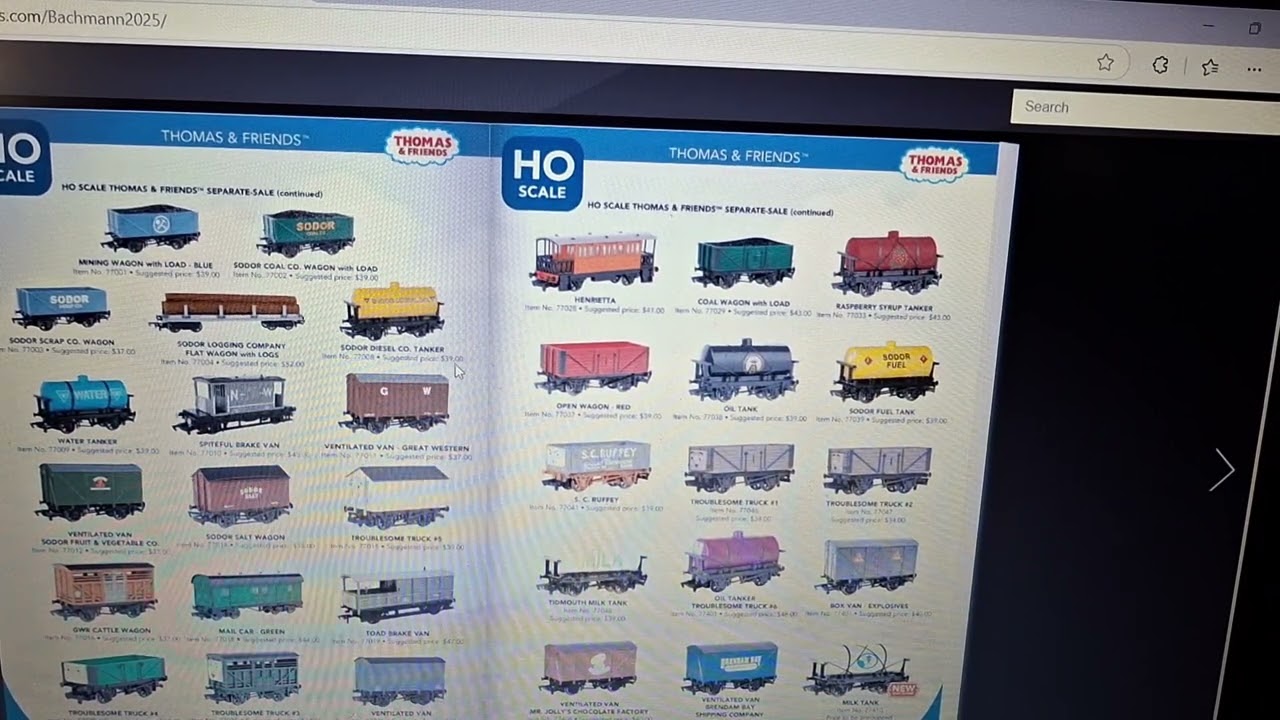 My reaction to the Bachmann Thomas and Friends 2025 announcements. 13+