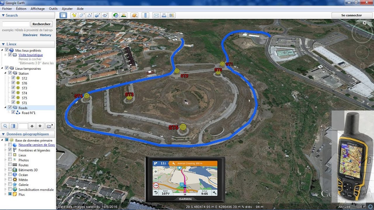 Converting Google Earth kml To GARMIN GPS devices gpx