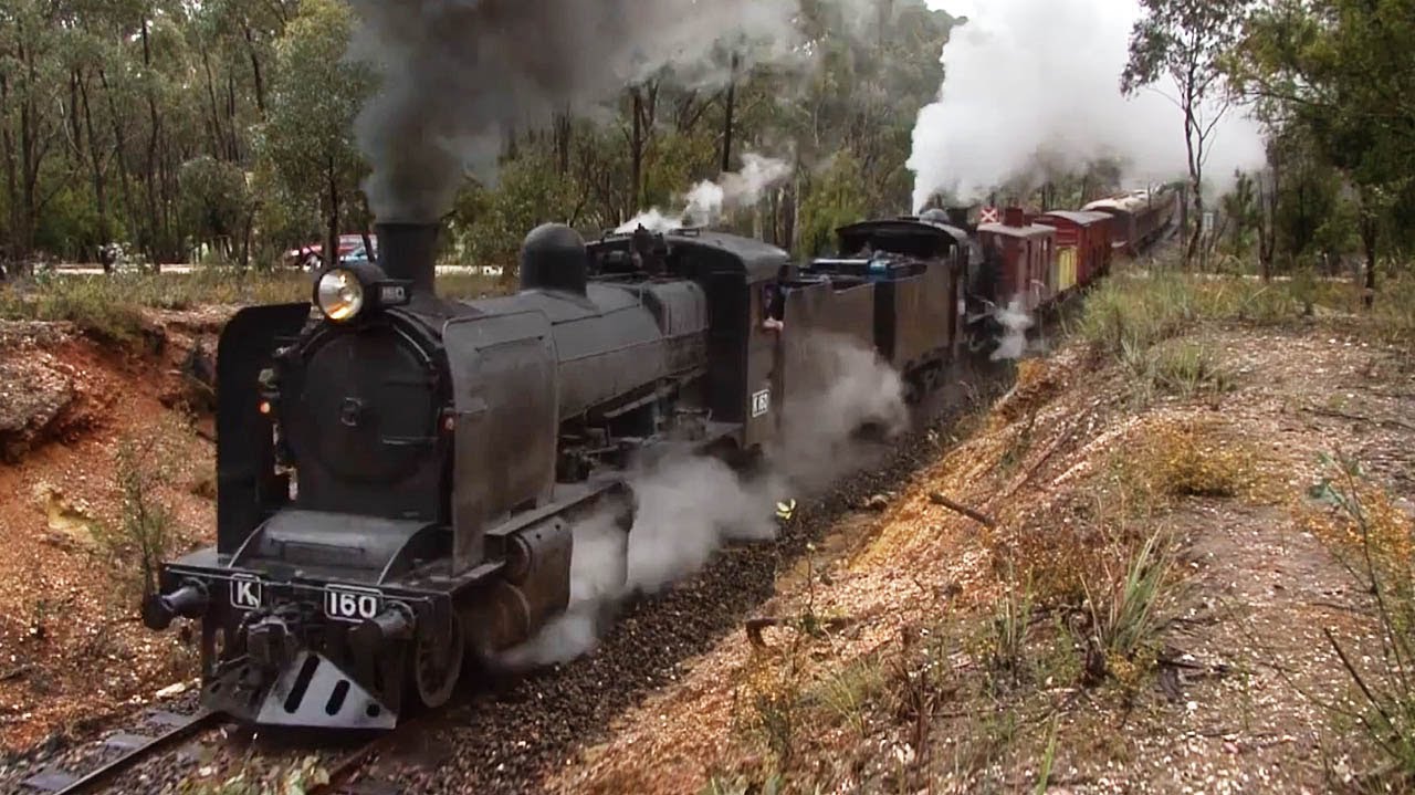 Steam Trains on Show 2011 - Victorian Goldfields Railway: Australian Trains