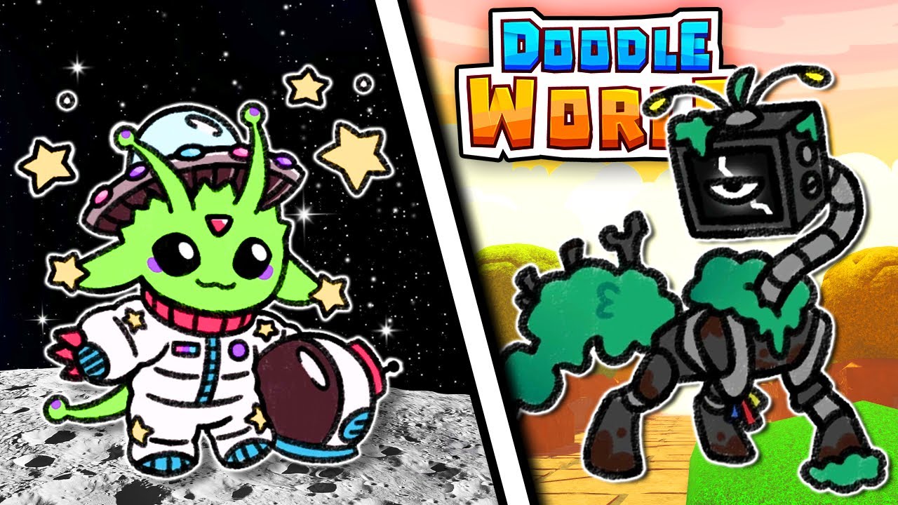 БОЕВОЙ ПРОПУСК Doodle World SCI-FI + НОВЫЕ ДУДЛИ! (Новое событие Pride, розыгрыши призов от YouTu...