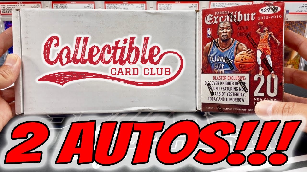 🚨 BEST CCC BOX in a LONG TIME 🚨 2015-16 Excalibur Blaster Box | Collectible Card Club Box Opening 🔥🔥