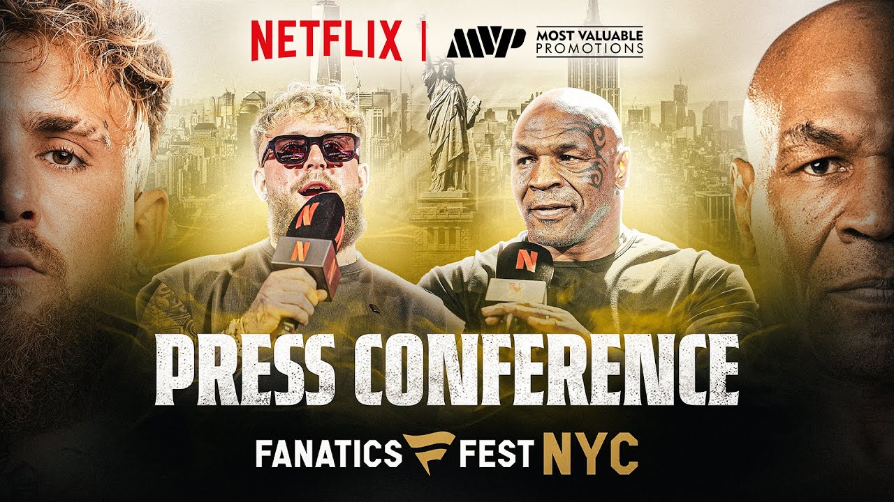 Jake Paul vs. Mike Tyson: Press Conference