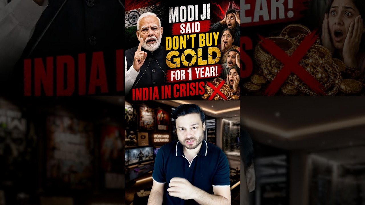 Don&rsquo;t Buy Gold for 1 Year - PM Modi&rsquo;s SHOCKING Statement Surprised India #shorts