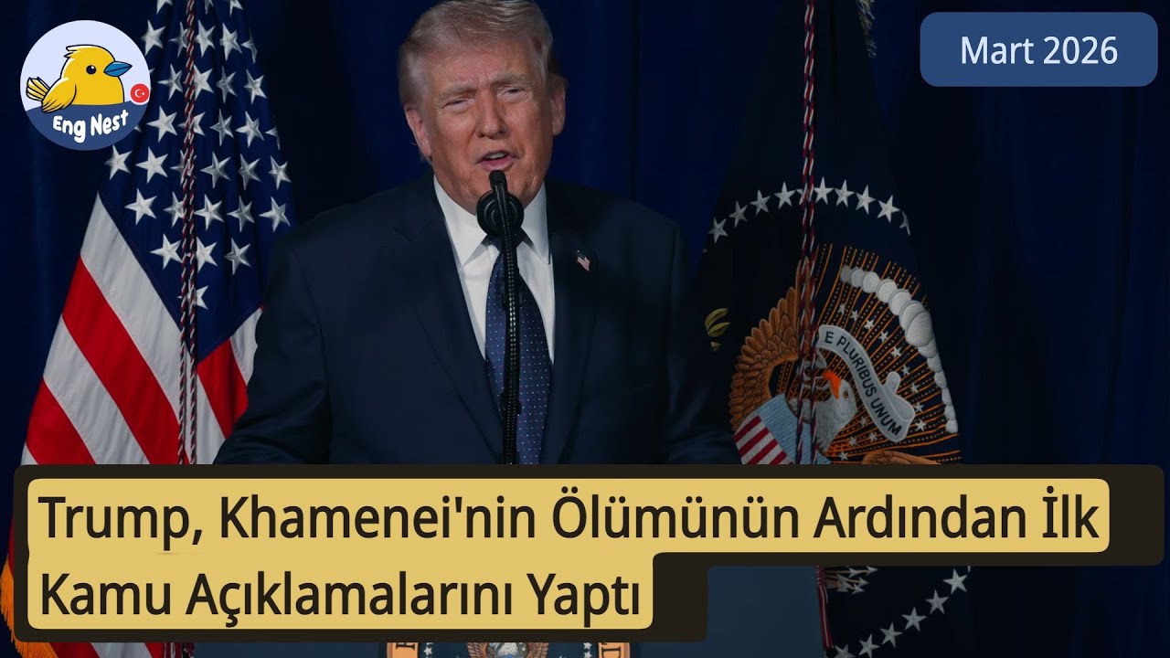Trump, Khamenei'nin Ölümünün Ardından İlk Kamu Açıklamalarını Yaptı