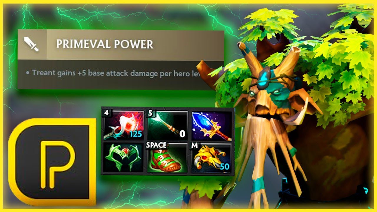 8.4 damage EVERY level up - Purge Treant Protector
