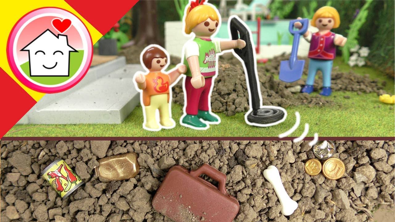Playmobil en español Anna y Lena en busca del tesoro - La Familia Hauser