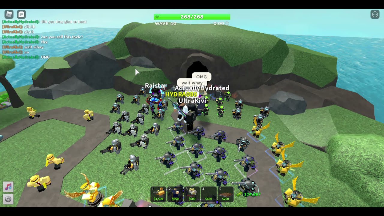 When You Accidentally Trigger Hidden Wave | Tower Defense Simulator