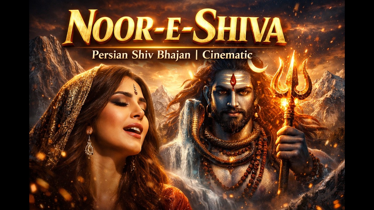 Noor-e-Shiva &ndash; Persian Shiv Bhajan | Cinematic Divine Shiva Energy #shiv #shankar