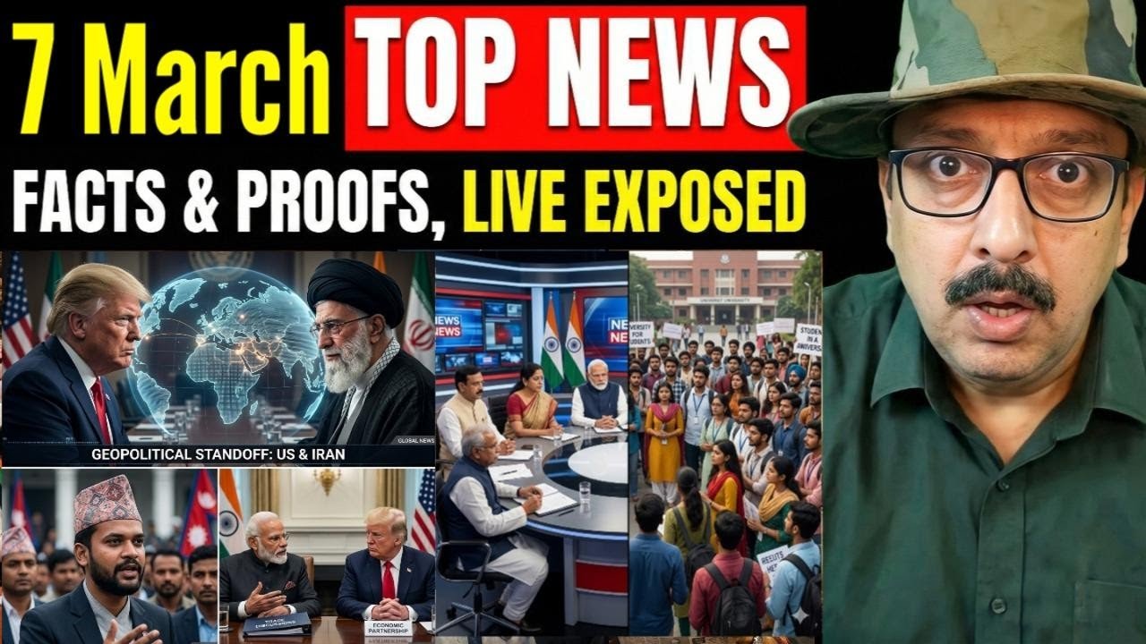 UPSC 2025 Result । Discrimination । USA Bullying India । Iran War Live Updates । Nepal Balen Shah