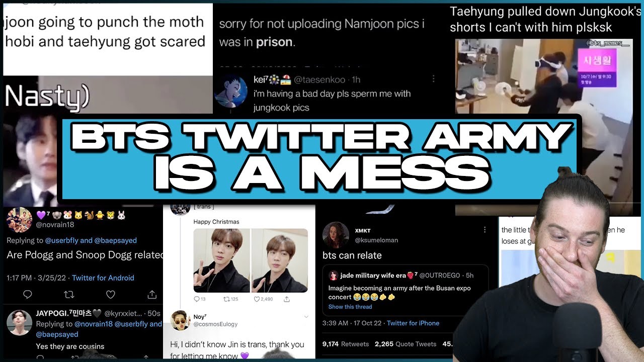 BTS TWITTER ARMY IS A MESS