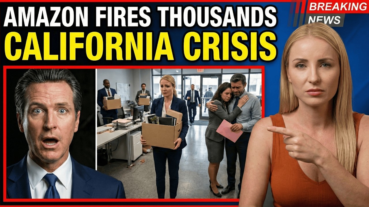 California Governor EXPLODES as Amazon FIRES 1,450 Workers in Bay Area — Mass Layoffs EXPOSED!