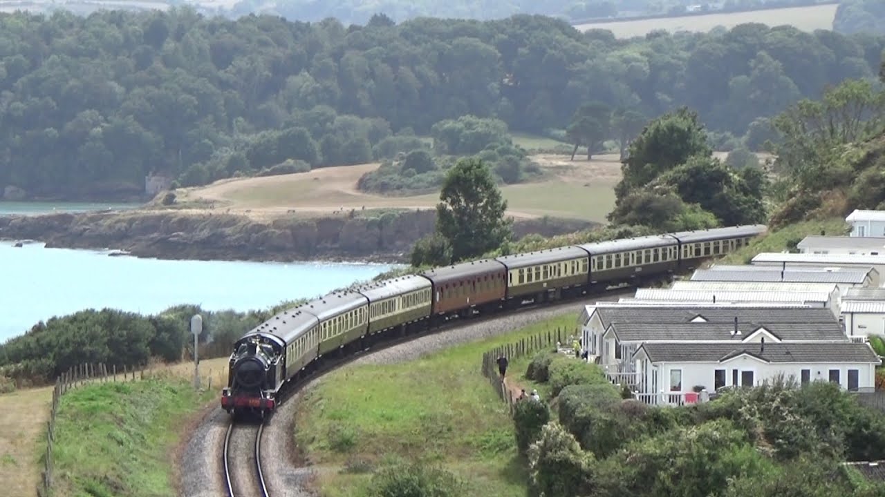 Dartmouth Steam Railway - From the lineside - Part 1 - Goodrington to Greenway - Late August 2025