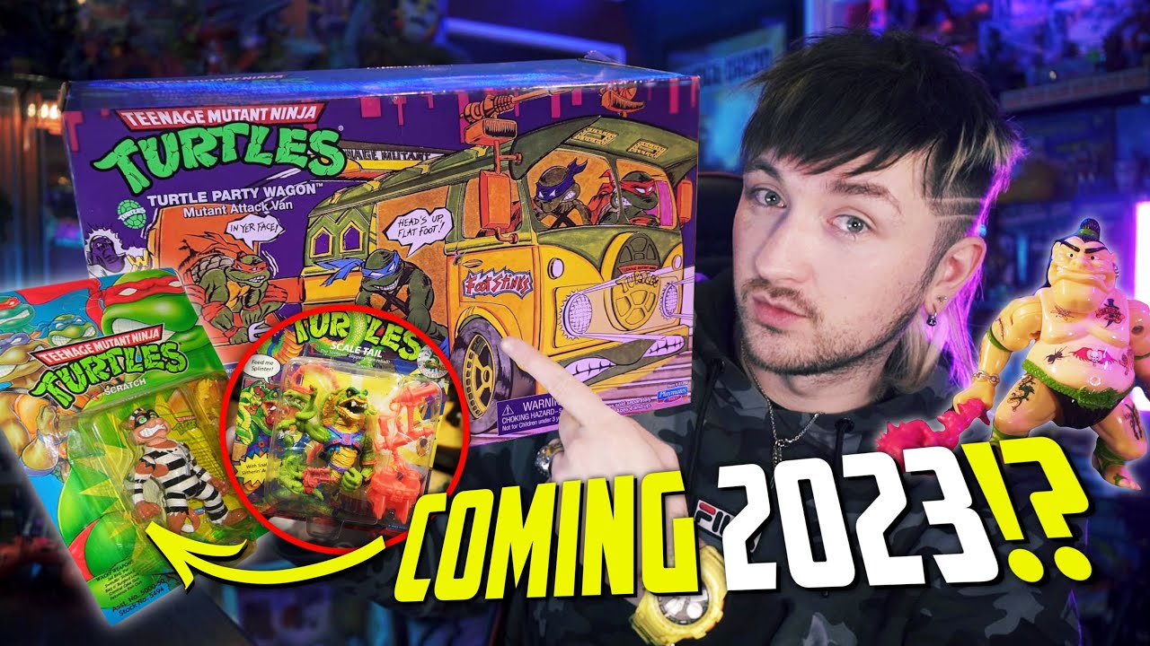 Playmates Ninja Turtles Retro Remakes Going Crazy! Scratch, Hot Spot, Party Wagon & More!