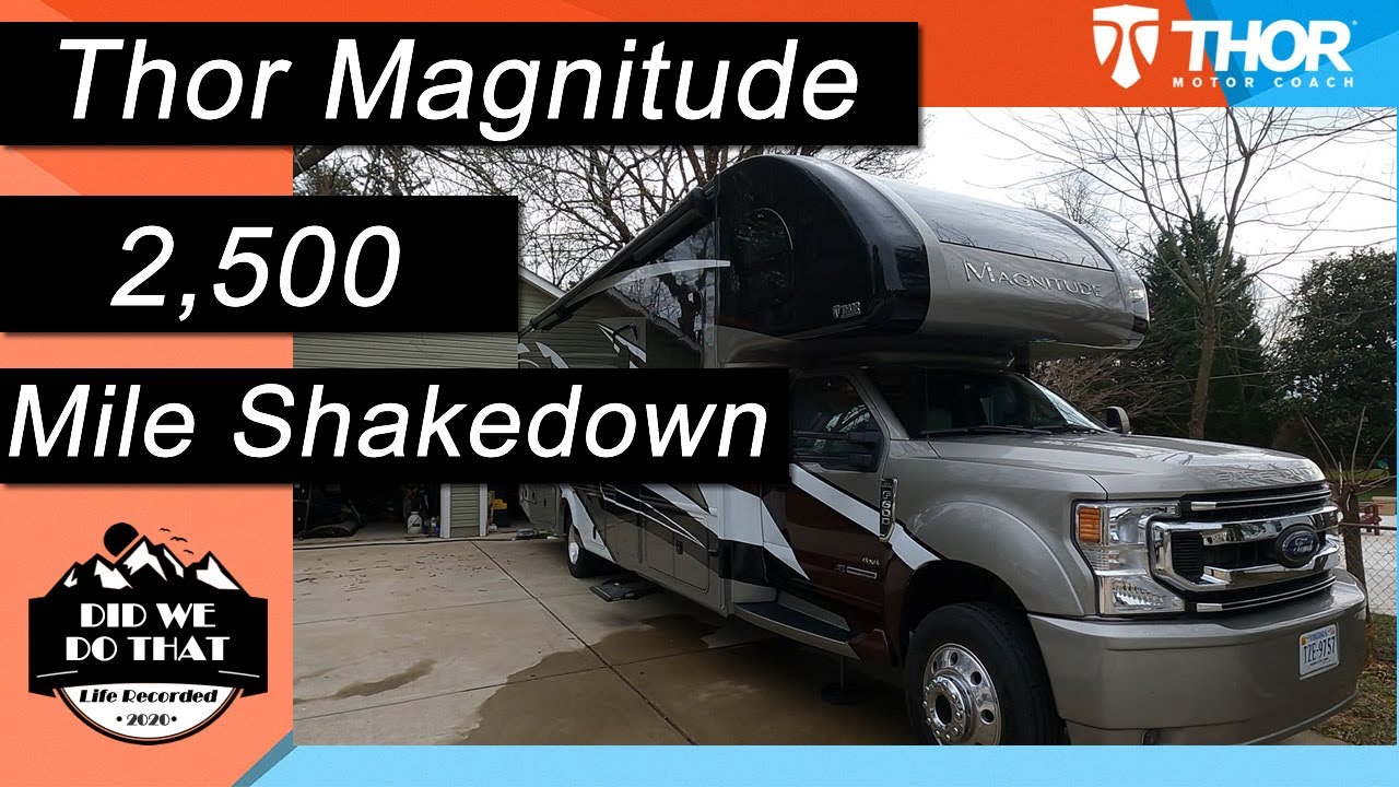 2,500 Mile Thor Magnitude RS36 Shakedown | Issues We Found Wrong and Lessons Learned