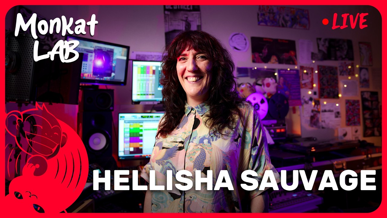 Hellisha Sauvage | Dark Disco / Indie Techno DJ Set | Monkat Lab
