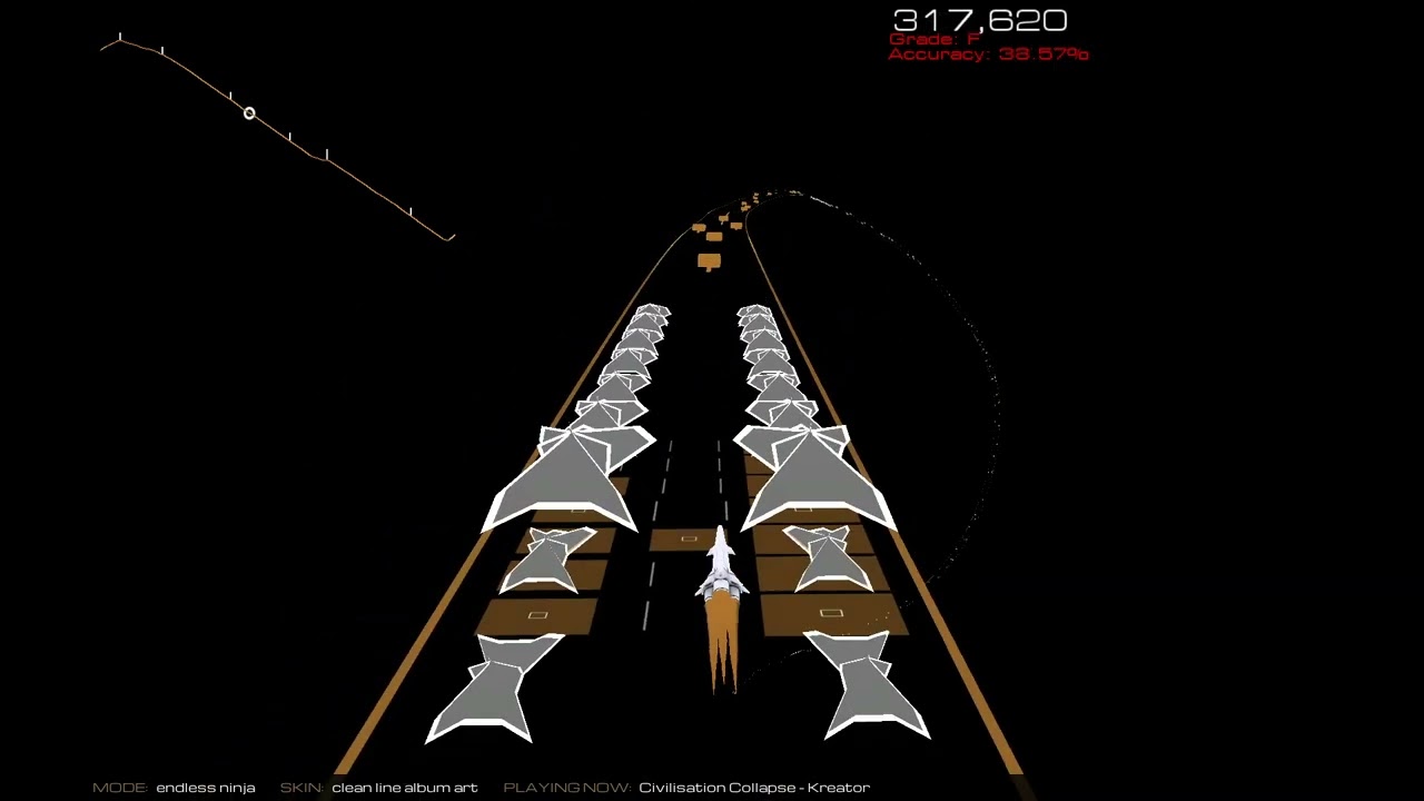 Kreator – Civilization Collapse (Audiosurf 2 Endless Ninja)
