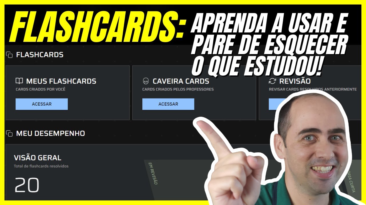 Como o CAVEIRA CARDS pode te ajudar a memorizar de maneira fácil e rápida!