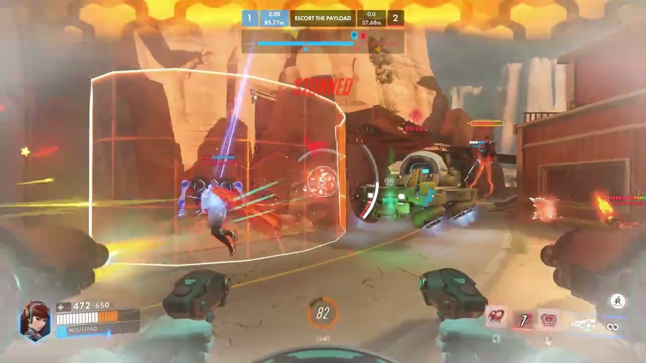 D.Va Tank Domination Thanks to Amazing Healers | Overwatch
