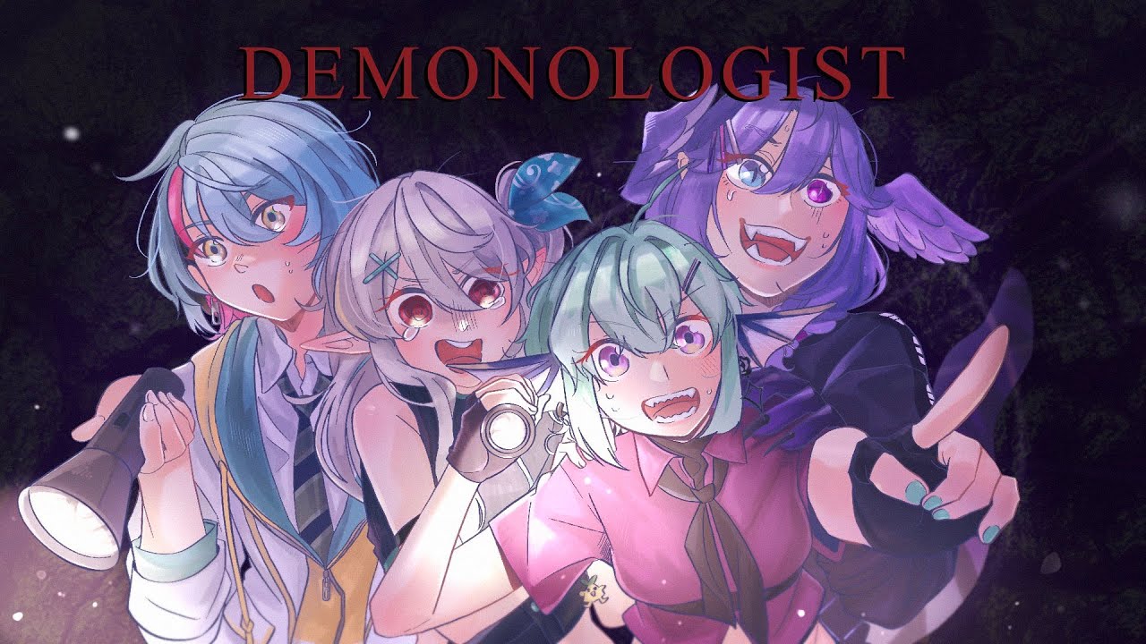 【DEMONOLOGIST】 Round 2 with Selen, Pomu, Finana 【NIJISANJI EN | Kyo Kaneko】