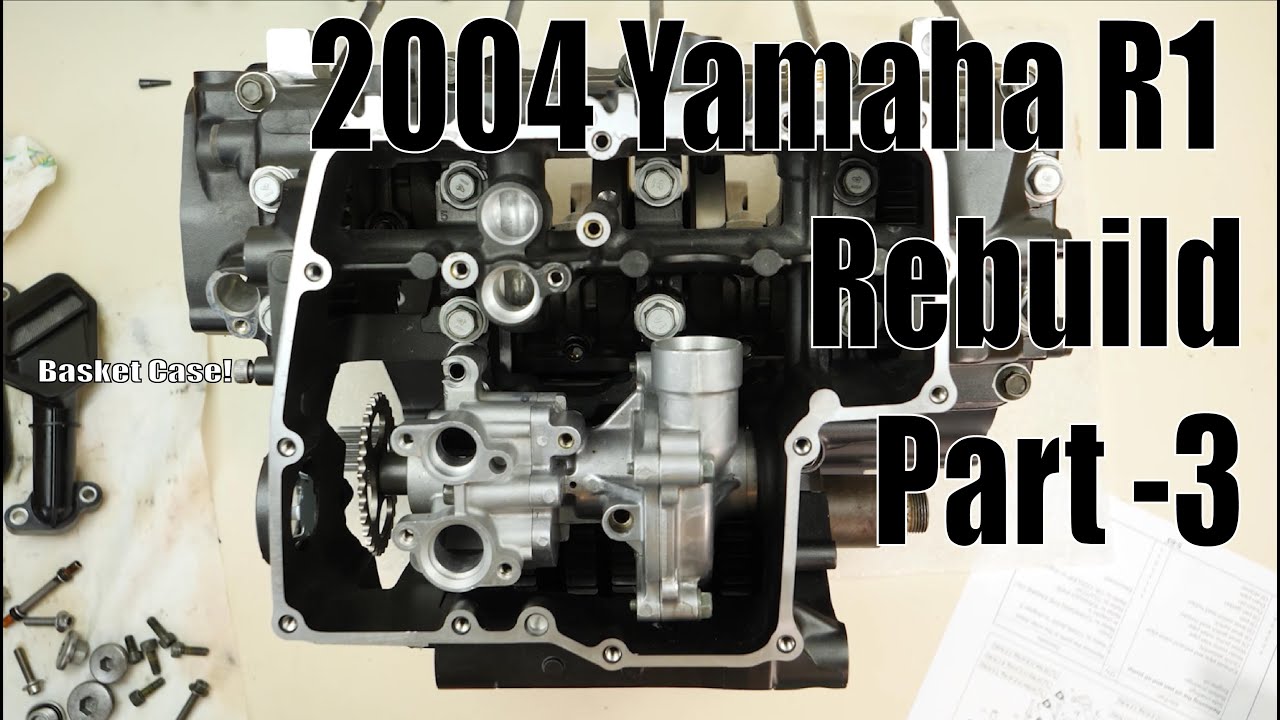 Корпус корзины Yamaha R1 2004 года. Ремонт — Часть 3 — Система смазки