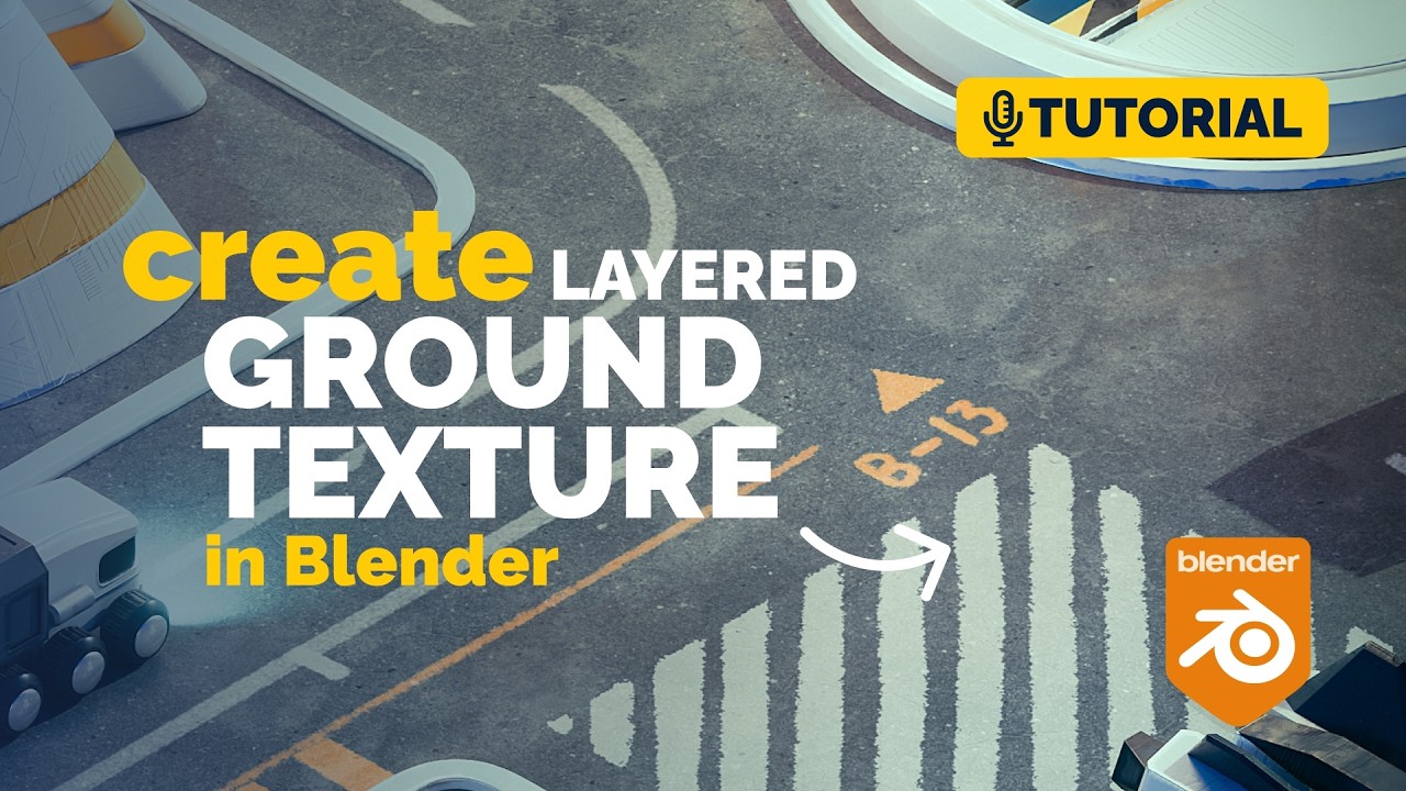 Blender Ground Texture Painting Tutorial