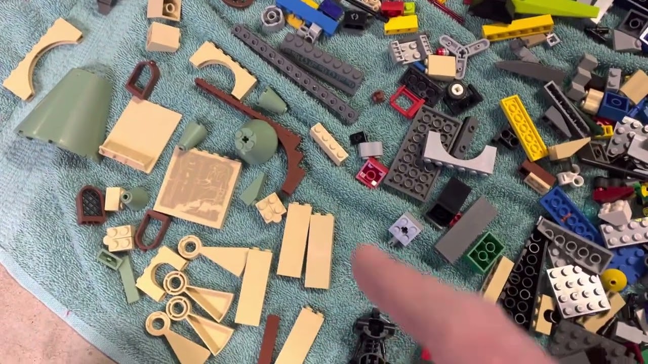 LEGO haul!!  Tub of random parts! Goodwill score!