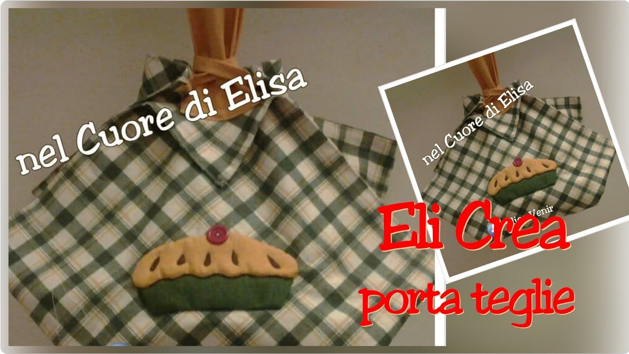 🍲🌿tovaglietta porta teglie - tutorial di cucito