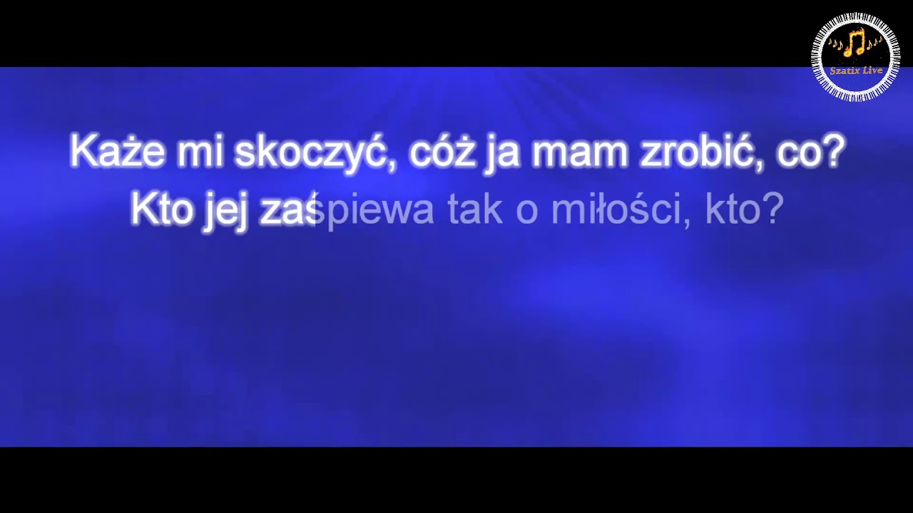 Nimfa z czarnego stawu - Gołecki (Szatix Live) Karaoke