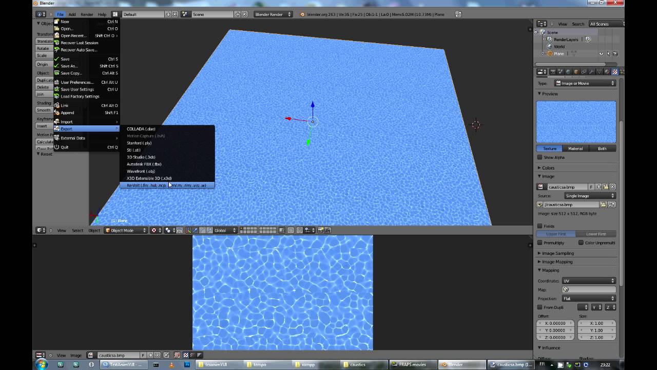 TexYUI: Making Caustics Surface (Blender, Caustics Generator, Bande Dessin&eacute;e, TexYUI)