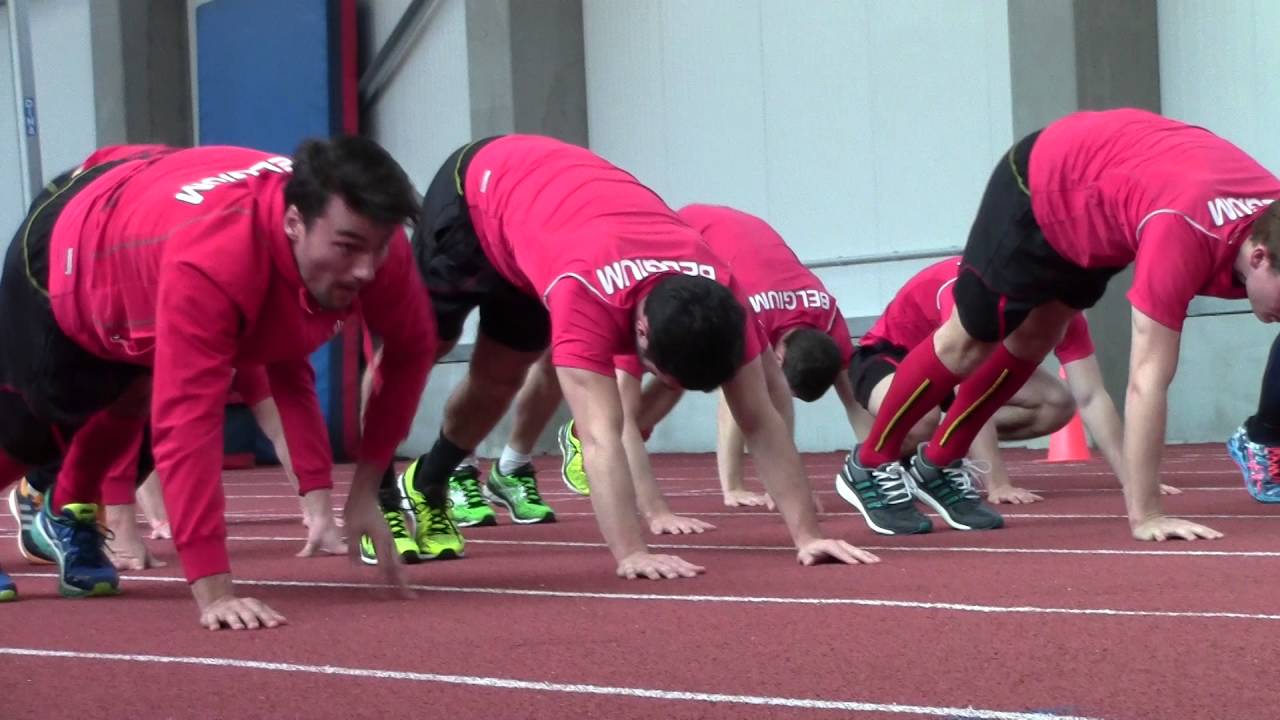 Belgian National Hockey Team 'Red Lions' Physical screening by Topsportslab