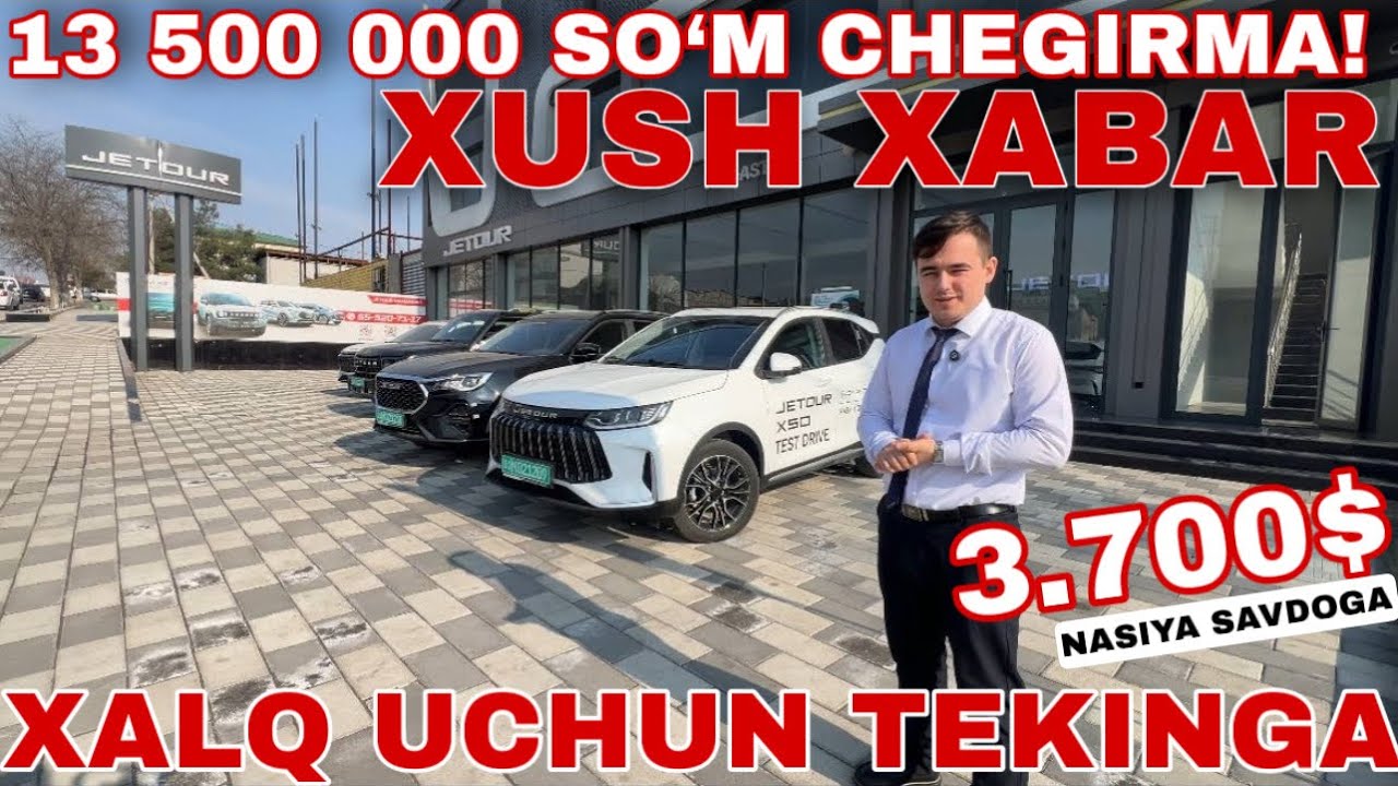 XUSH XABAR BIZ KUTGAN KUNLAR KELDI ENDI TEKINGA MASHINA OLAMIZ