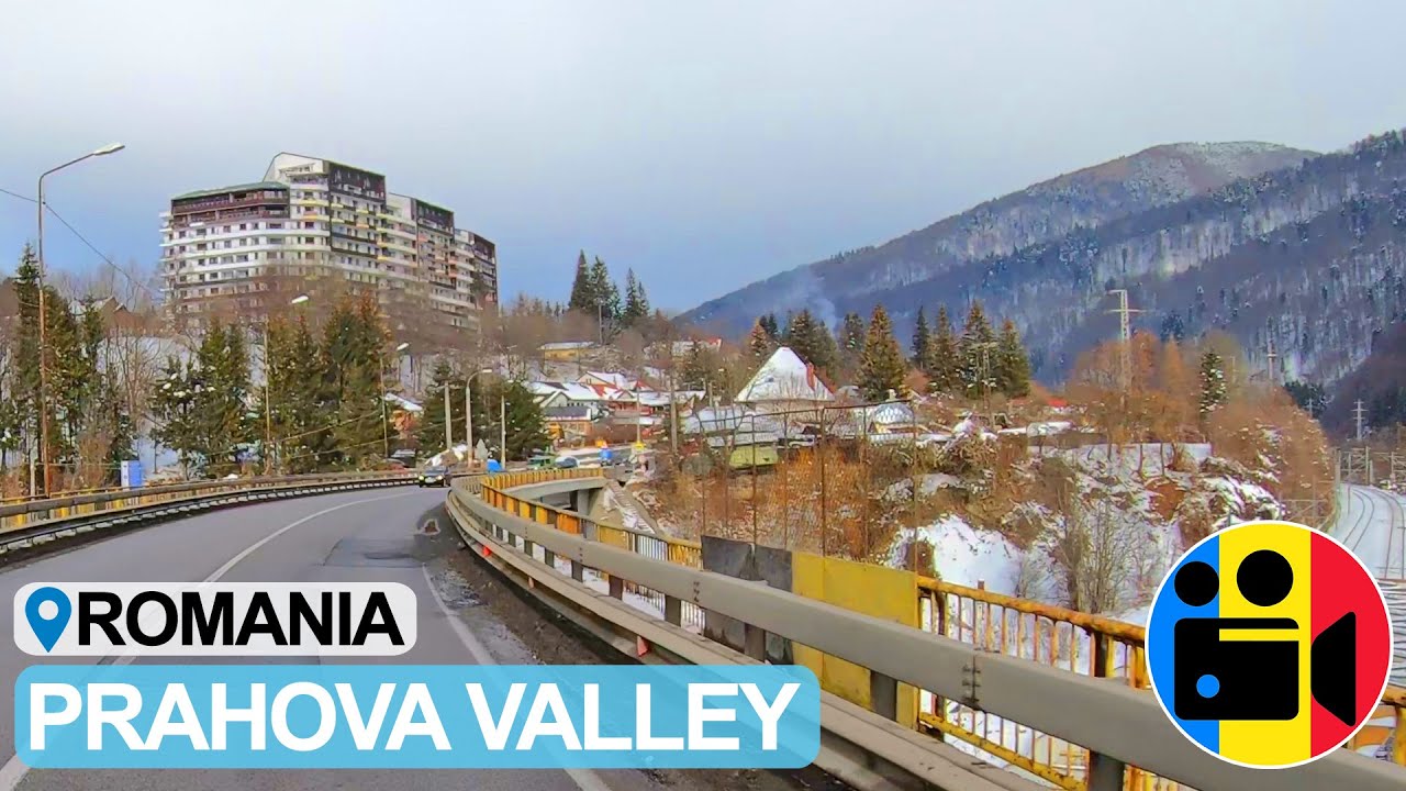 🚘 Plimbare pe📸Valea Prahovei📸Comarnic - Sinaia - Busteni - Azuga - Predeal, Romania