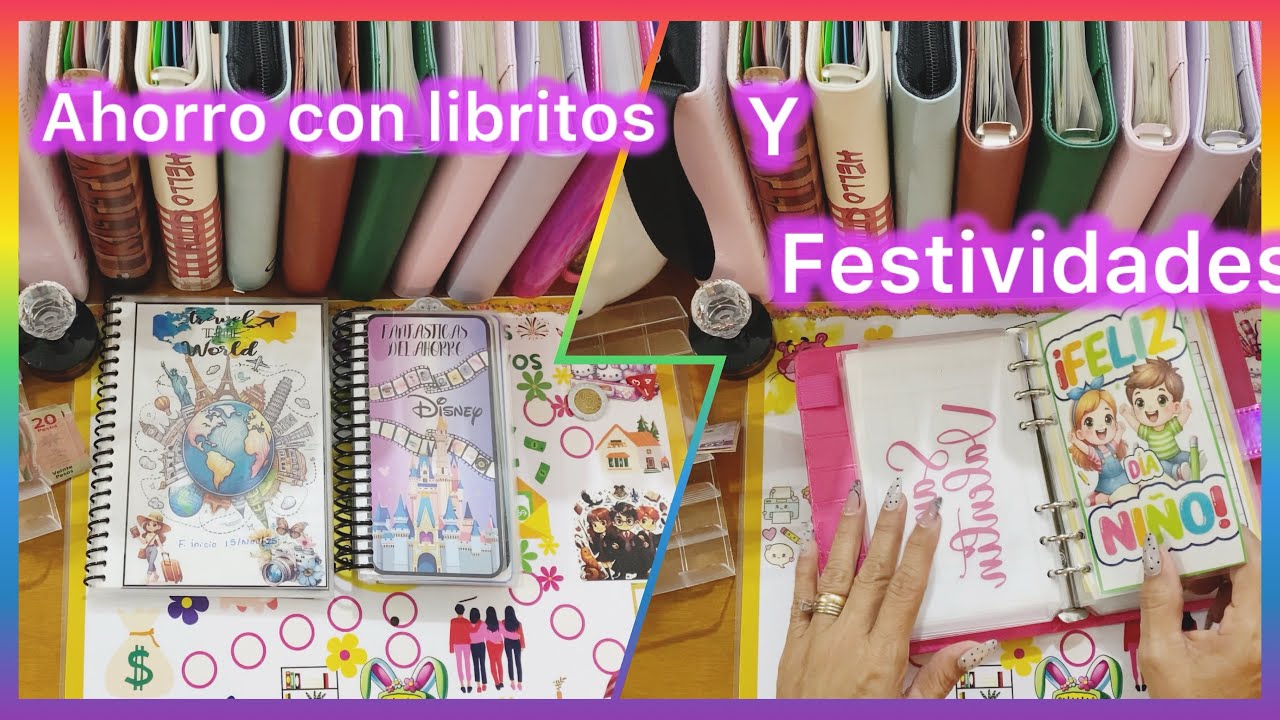 ✅AHORRO CON LIBRITOS Y FESTIVIDADES MEXICANAS 💵$400  #ahorros #viaje #festividades