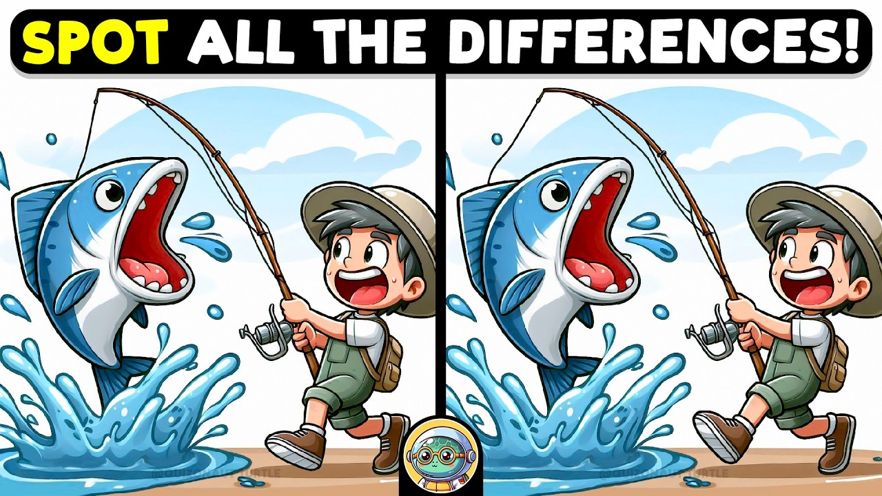 🐢🧩 Find 3 Differences | Can You Beat the Clock? 🧩🐢 | Quizonaut Turtle