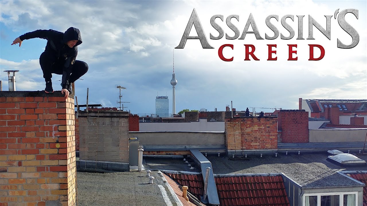 Assassin's Creed Parkour meets Fitness YouTuber