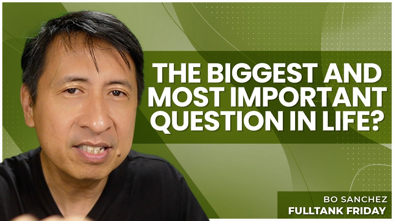 FULLTANK FRIDAY: The biggest and most important question in life?