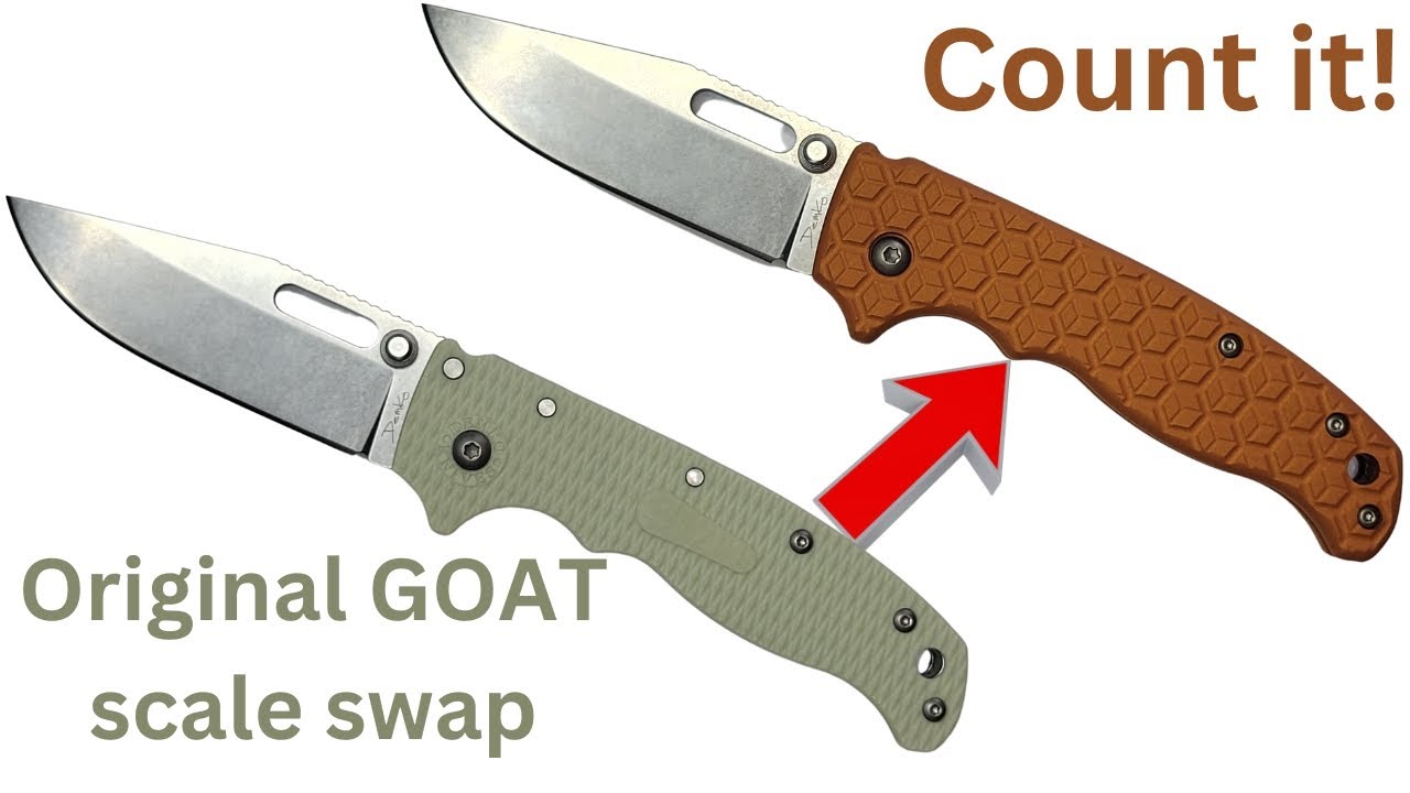 Original GOAT AD-20.5 Phat Aluminum Scale Swap and Review