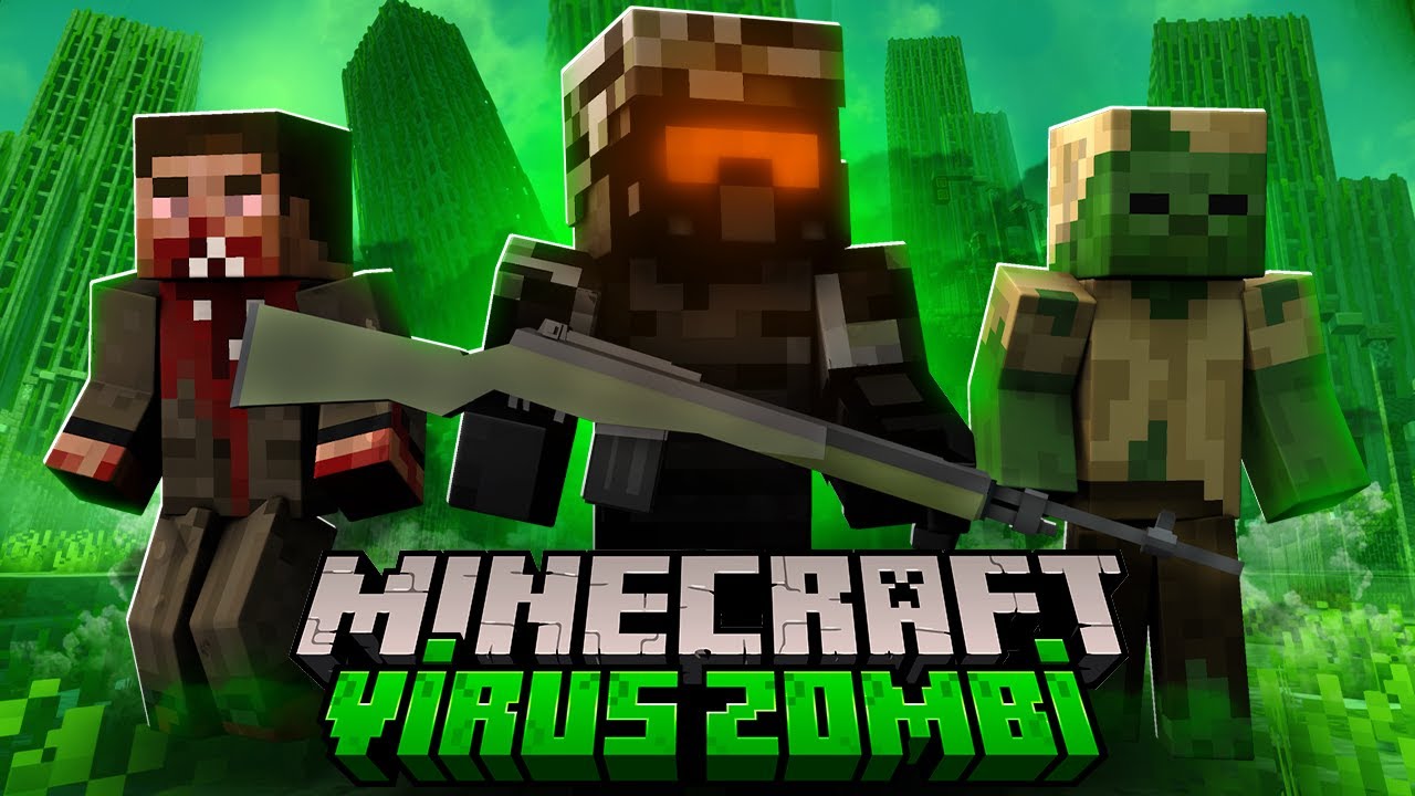 Minecraft ZOMBİ SALGININDA Hayatta Kalabilecek miyim? - Film Tadında