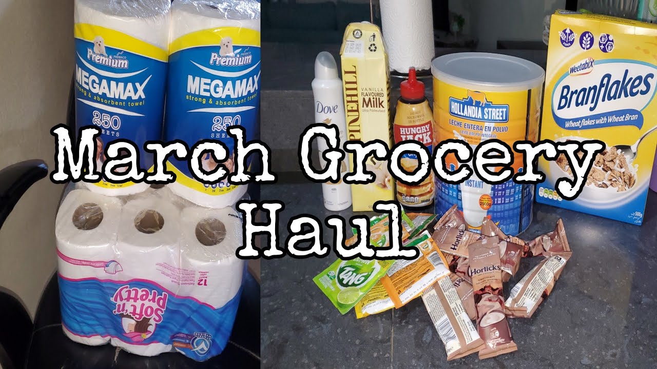 MONTHLY GROCERY HAUL