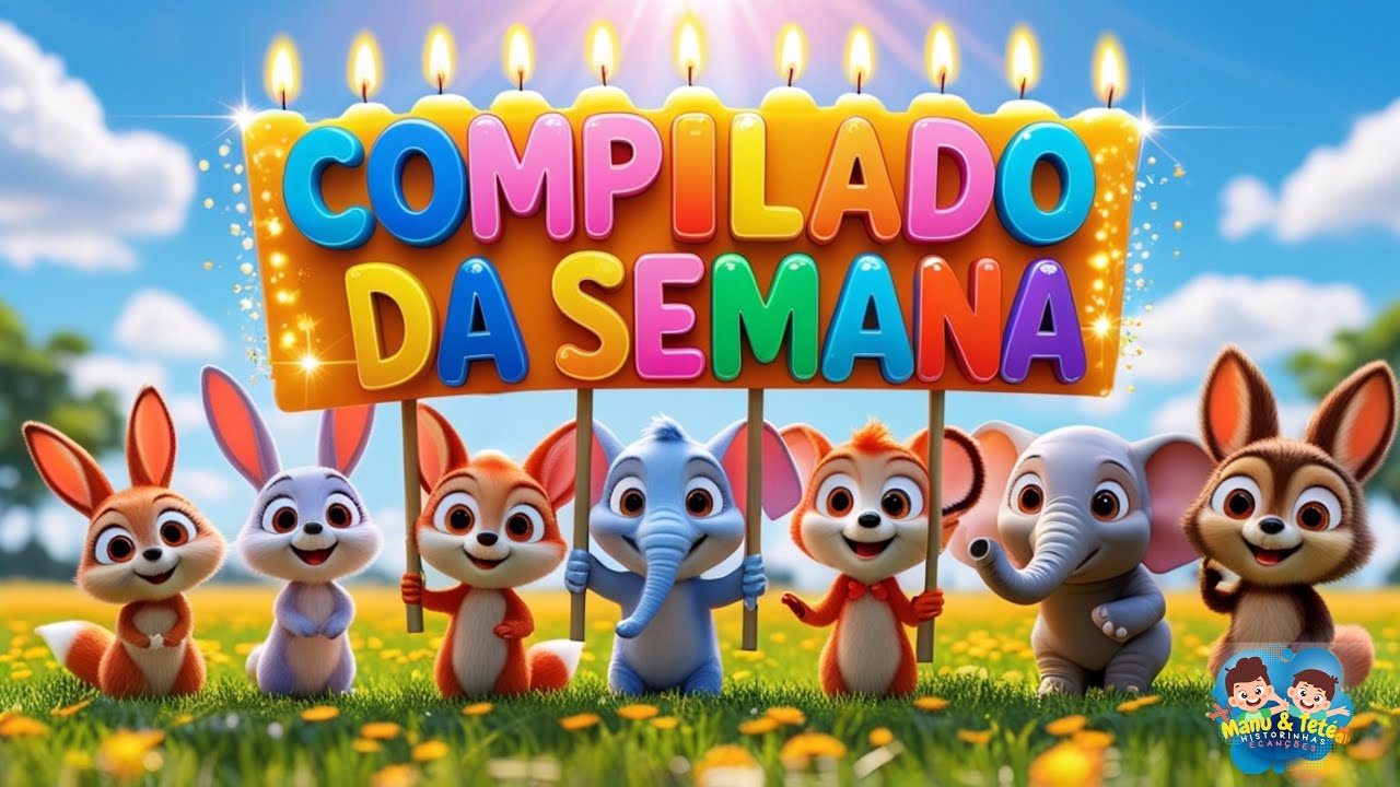 Compilado da semana - m&uacute;sicas infantis