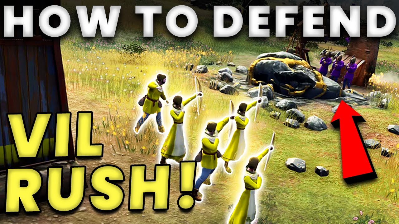 How to Beat the English Villager Rush Cheese With ANY Civilization