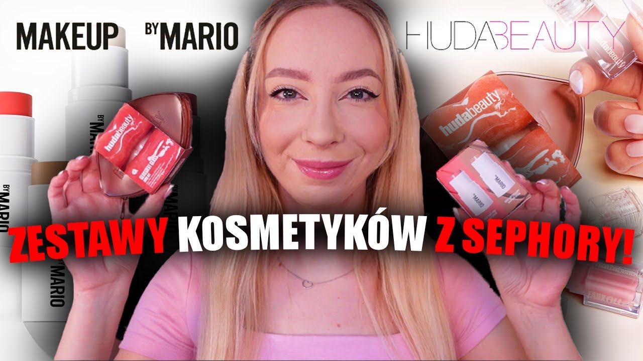 TO SIĘ OPŁACA? | TEST ZESTAWÓW KOSMETYKÓW Z SEPHORY! | HUDA BEAUTY | MAKEUP BY MARIO