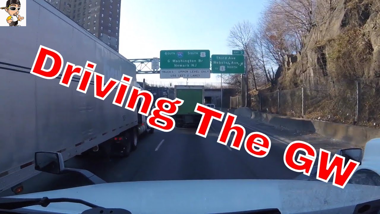 Driving Over The GW (George Washington Bridge)