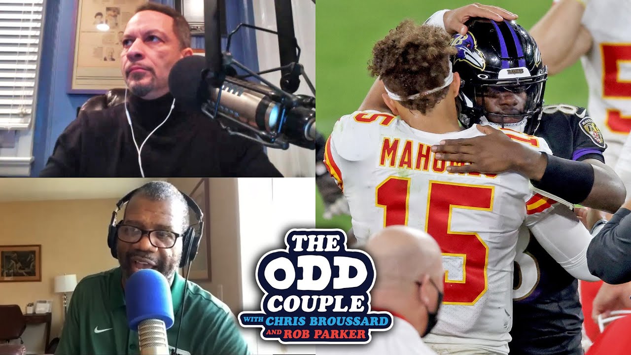 Is Patrick Mahomes VS. Lamar Jackson a Legit Rivalry? | THE ODD COUPLE