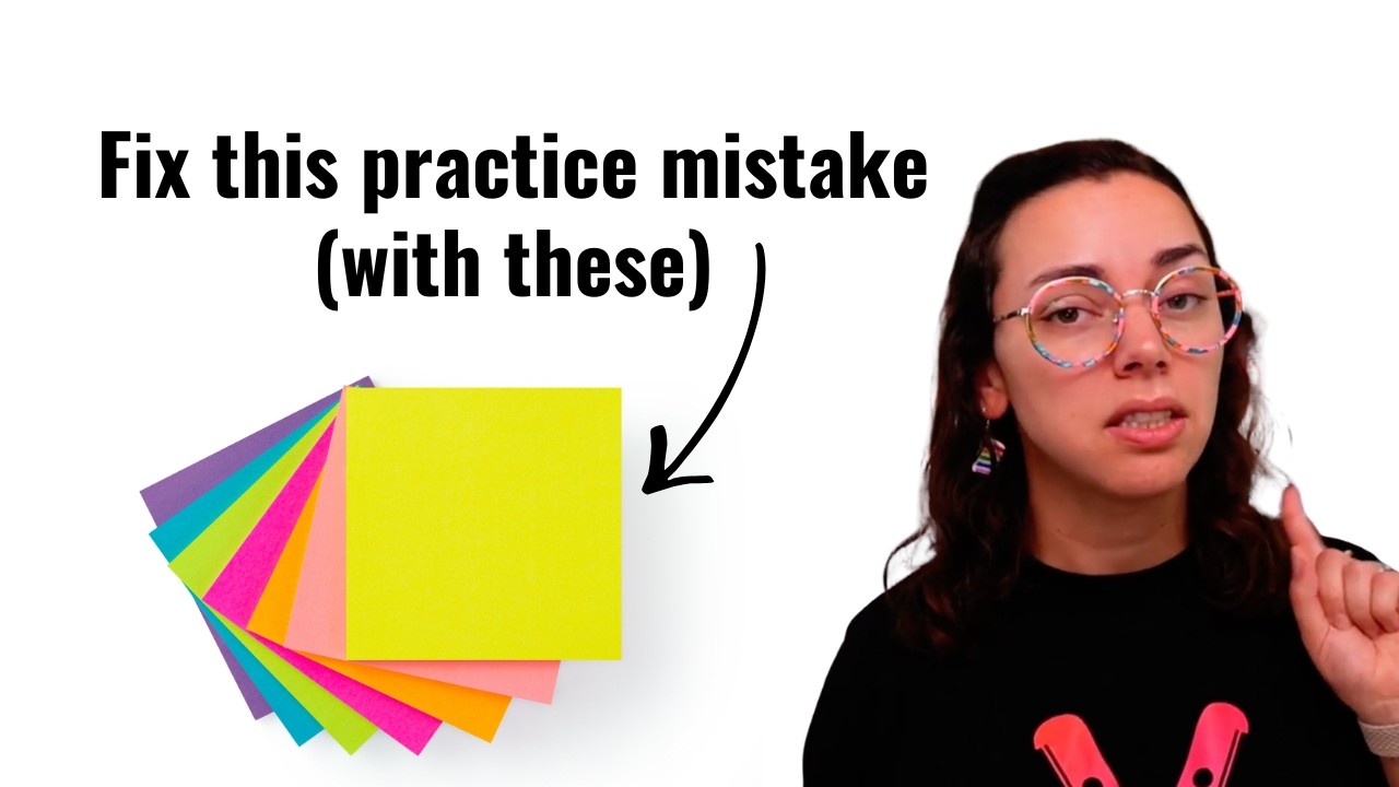 Sticky Note Trick That Fixes Bad Piano Practice — Vivid Practice Teacher Tip